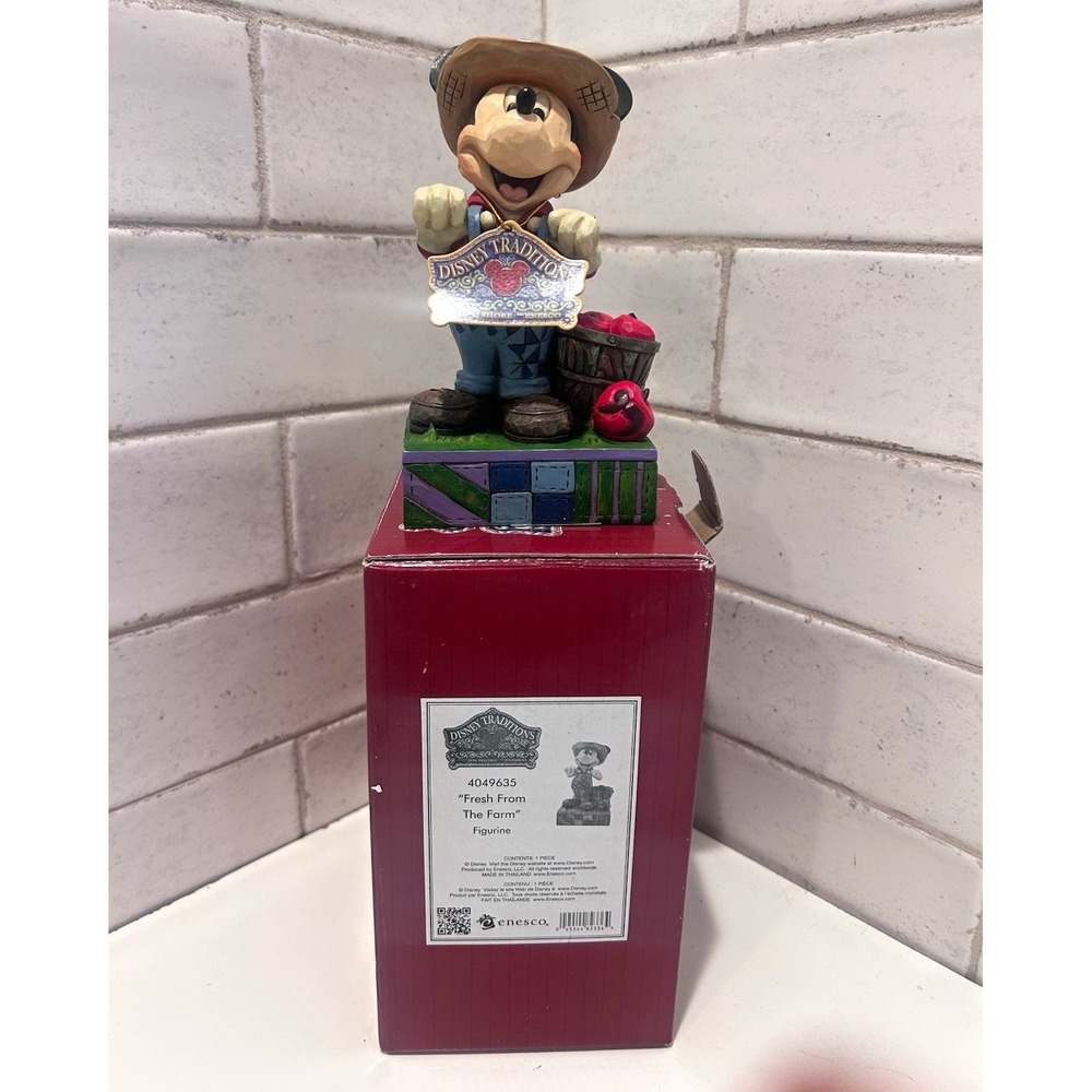 Enesco Disney Traditions Jim Shore Mickey Mouse Figurine 5-6.9" Disney